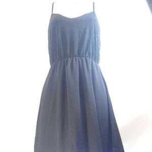 Vanity Lace Halter Mini Dress Size Small